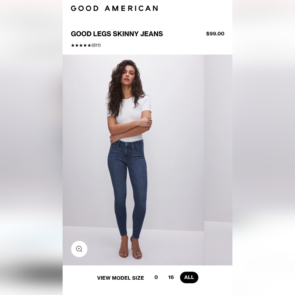 Good American skinny jeans